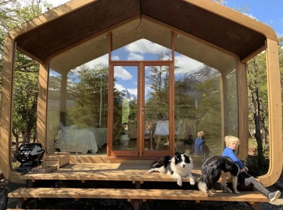 プエルト・トランキーロ Refugio Valle Leonesヴィラ エクステリア 写真